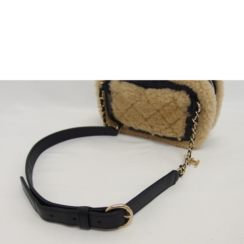 CHANEL シャネル/ココマーク/ムートンウエストポーチ/ウエストバッグ//28858711/Bランク/04