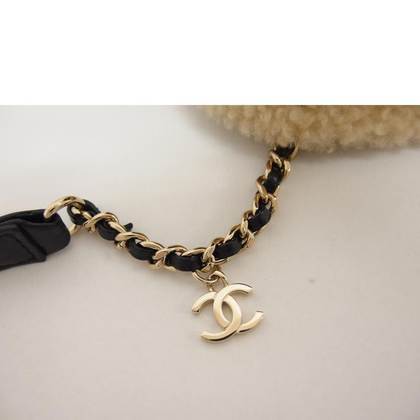 CHANEL シャネル/ココマーク/ムートンウエストポーチ/ウエストバッグ//28858711/Bランク/04