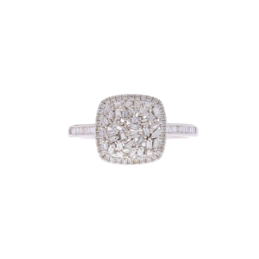 / K18WGダイヤリング0.45ct//Aランク/75