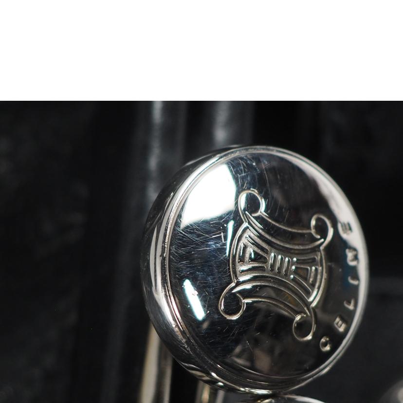 CELINE セリーヌ/がま口ハンドバッグ/黒//ABランク/79