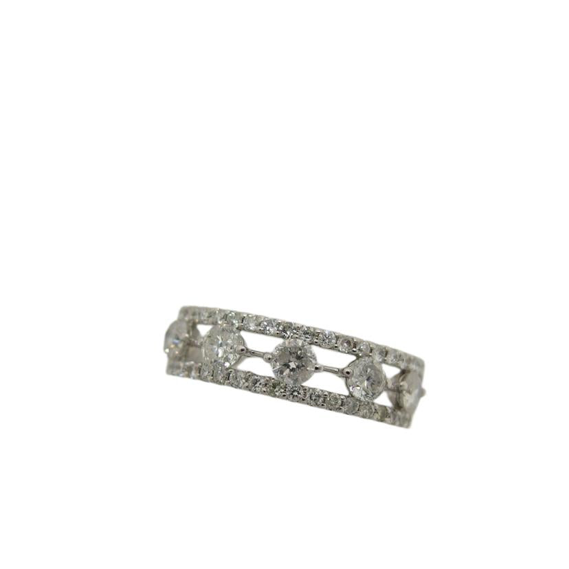 /K18WGダイヤデザインリング#13/5.2g//D0.81ct/Aランク/04