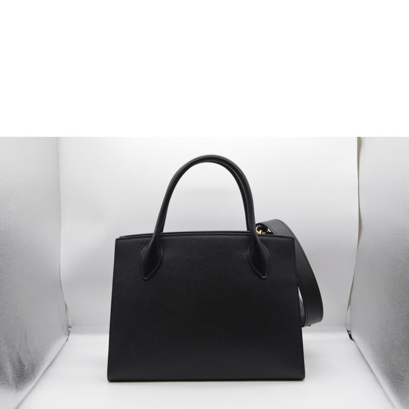 PRADA プラダ/サフィアーノキュイール2wayレザーハンド/ネロ/1BA155//272/Sランク/89