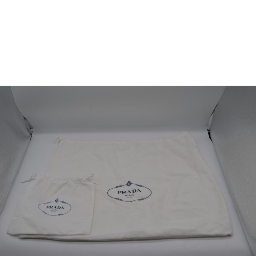 PRADA プラダ/サフィアーノキュイール2wayレザーハンド/ネロ/1BA155//272/Sランク/89