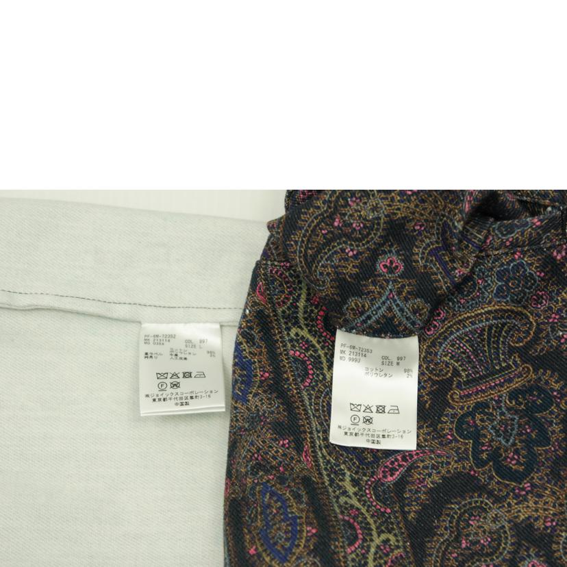 Pual Smith ポール・スミス/ペーズリー柄セットアップ/PF-6M-72352//ABランク/93