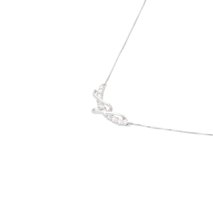 / PT900ダイヤネックレス0.50ct//Aランク/75