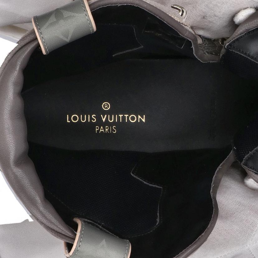 LV ルイヴィトン LOUISVUITTON アウトラインブーツ ゴールド×グレーパイソン メンズ/アウトランドラインブーツ/ゴールド×グレーパイソン//DI0***/ABランク/37