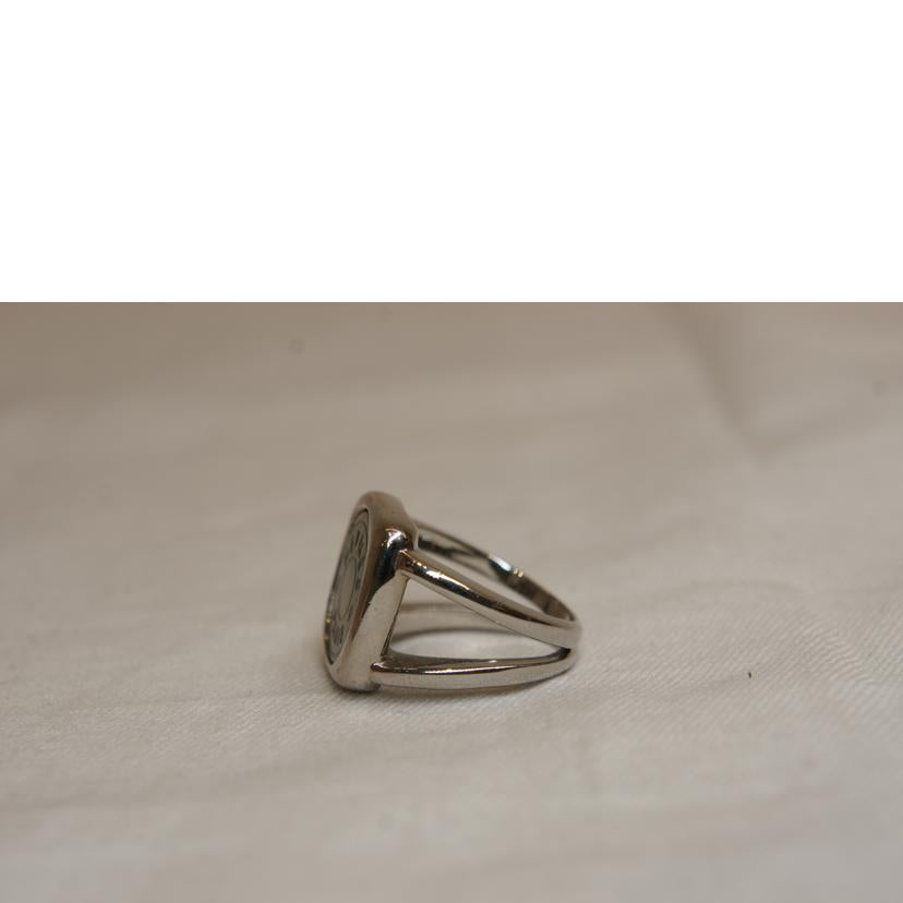 HERMES エルメス/コロゾセリエシェルボタンリングシルバー//ABランク/92