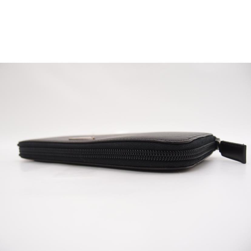 PRADA プラダ /サフィアーノ・ラウンドファスナー長財布/ブラック/M506A//Aランク/69