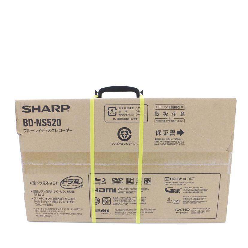 SHARP シャープ/BD/HDDレコーダー500GB/BD-NS520//SAランク/88