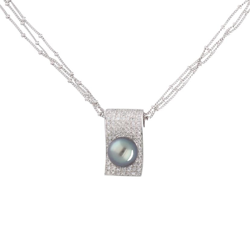 /◎K18 パールダイヤNC 1.00ct//Aランク/75