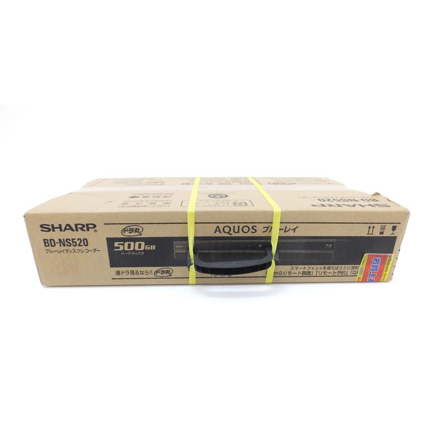 SHARP シャープ/BD/HDDレコーダー500GB/BD-NS520//SAランク/88