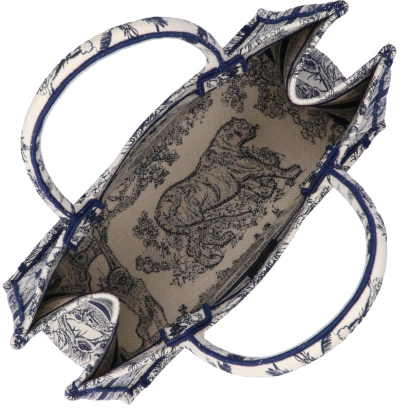 CHRISTIAN DIOR クリスチャンディオール/ブックトートミデイアム/トワルドウジュイエンブロイダリー/M1296ZTDT_M20I//50-*******/SAランク/94