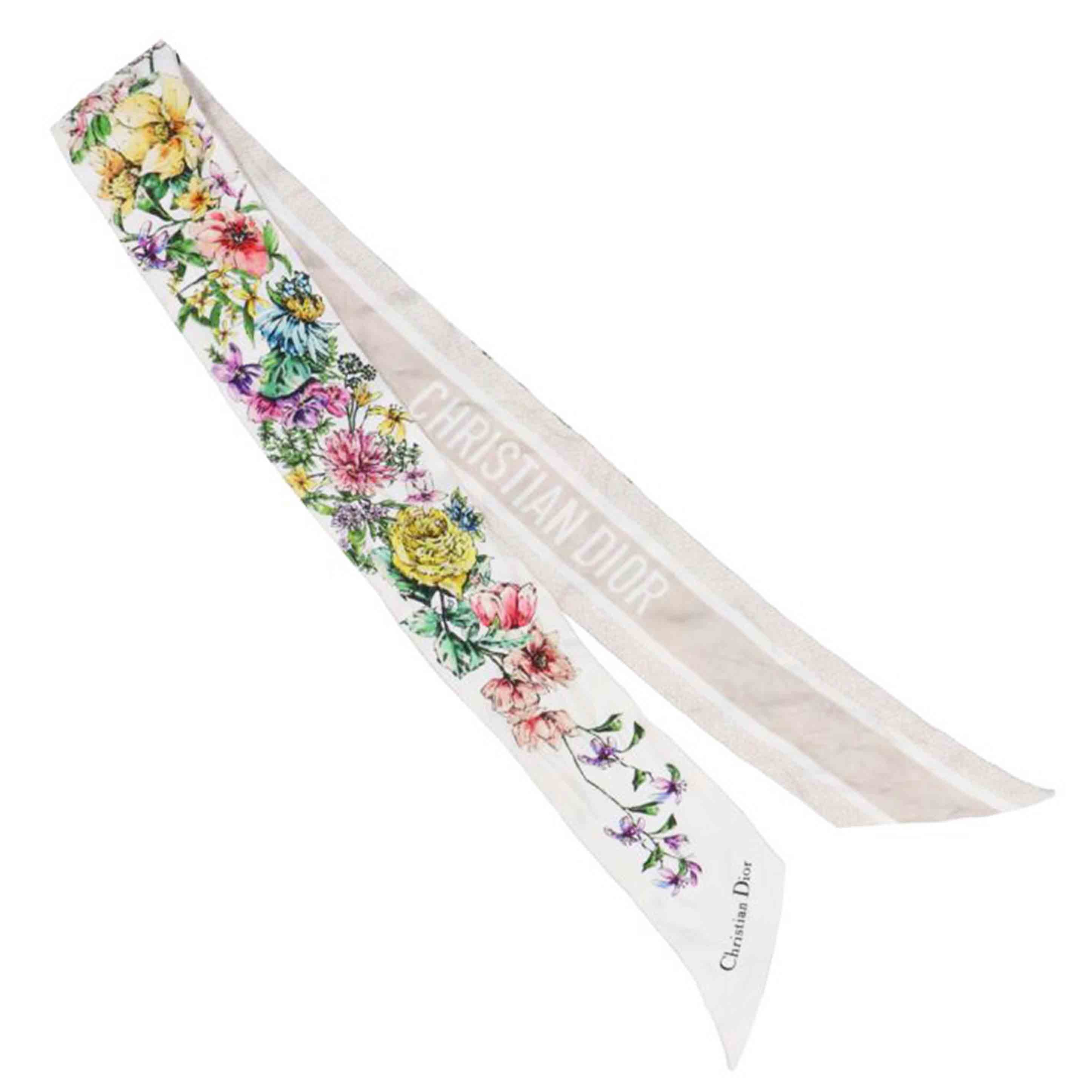 Christian Dior クリスチャンデイオール/ミッツアスカーフ/花柄//Bランク/94