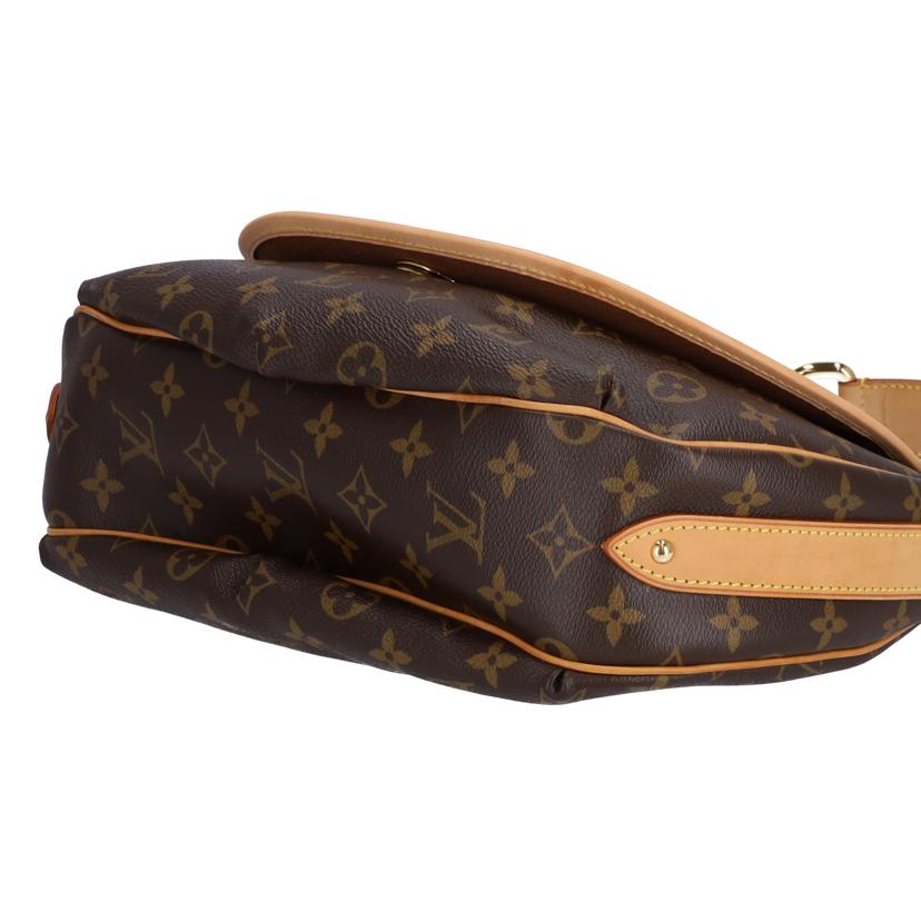 LOUIS VUITTON ルイヴィトン ルイ・ヴィトン LOUISVITTON ビトン ショルダーバッグ ハンドバッグ トートバッグ ブラウン メンズ レディース 定番 人気 LV 斜め掛け 肩がけ/トゥラムGM/モノグラム/M40075//SR0***/Aランク/37