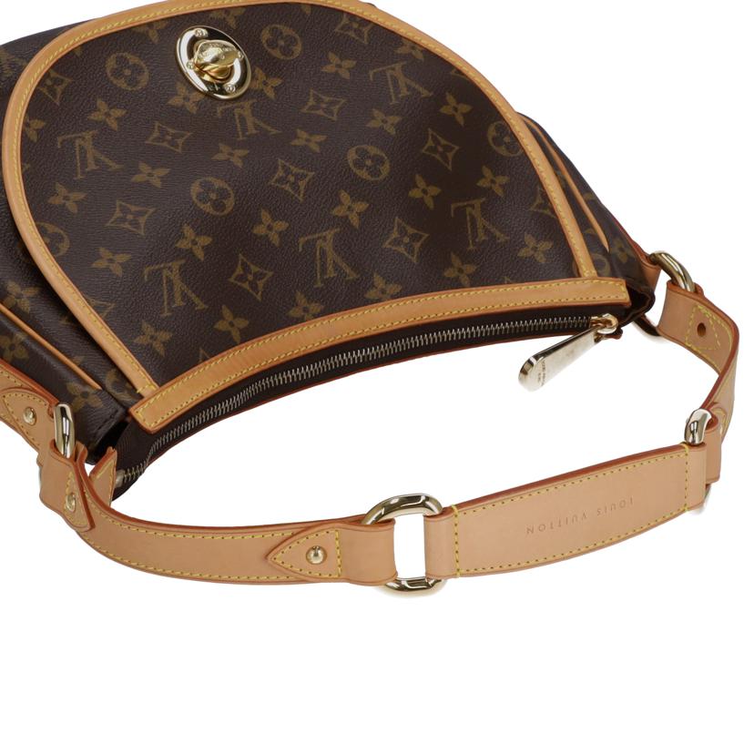 LOUIS VUITTON ルイヴィトン ルイ・ヴィトン LOUISVITTON ビトン ショルダーバッグ ハンドバッグ トートバッグ ブラウン メンズ レディース 定番 人気 LV 斜め掛け 肩がけ/トゥラムGM/モノグラム/M40075//SR0***/Aランク/37