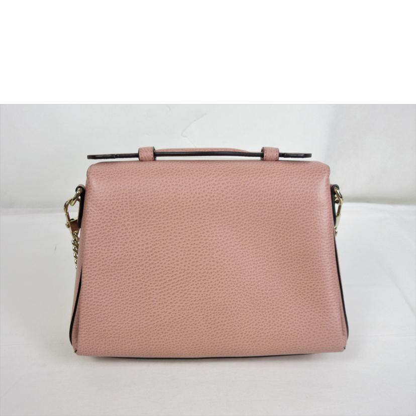 GUCCI グッチ/インターロッキング チェーンショルダーレザーバッグ/510302//493075/Aランク/70