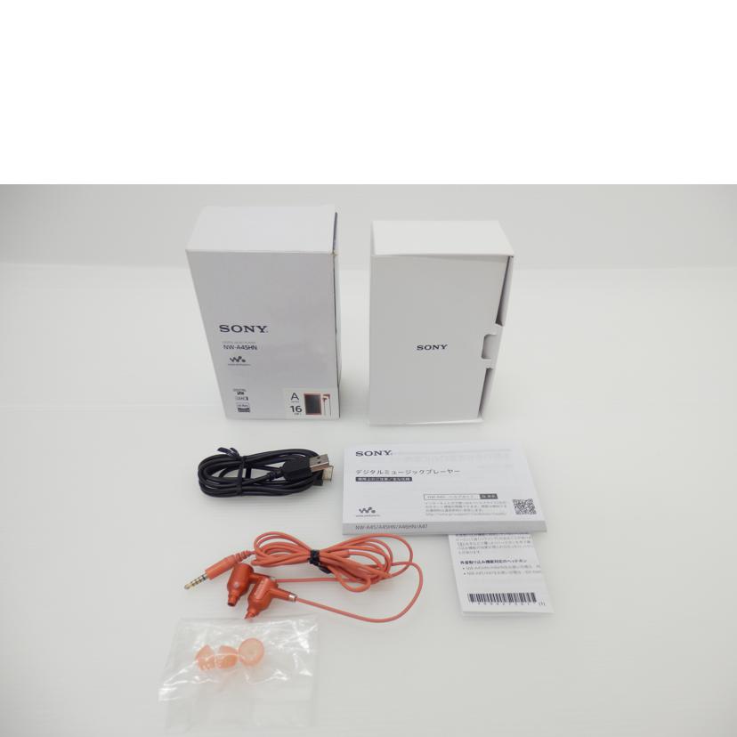 SONY ソニー/デジタルミュージックプレーヤー/NW-A45HN//50650778/ABランク/88