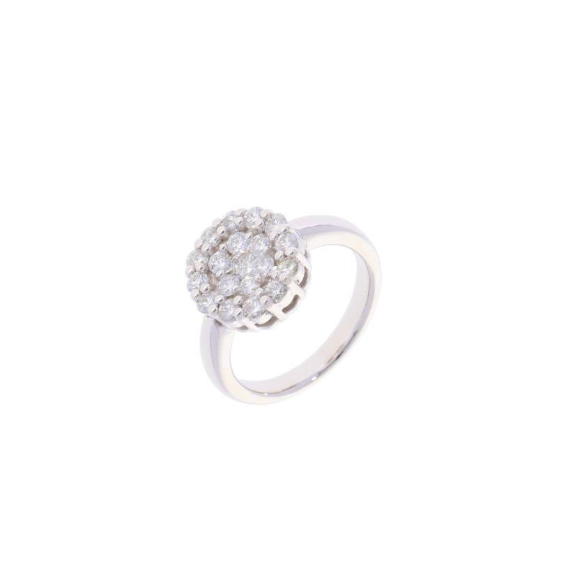 / ◎K18WGダイヤリング1.00ct//Aランク/75