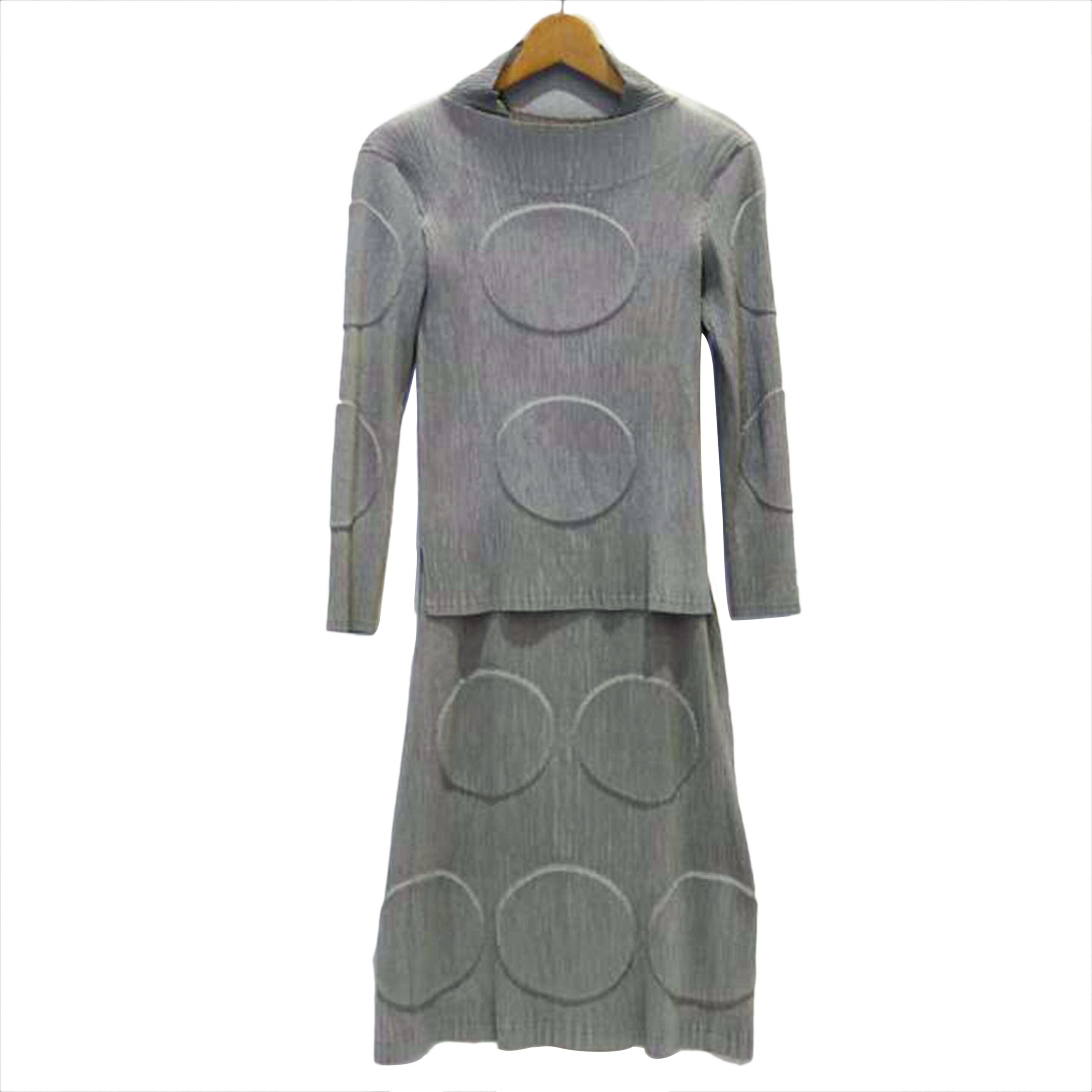 PLEATS PLEASE WHITELABEL イッセイミヤケ/PLEATS PLEASE ワンピースセットアップ/IM42FJ223//ABランク/94