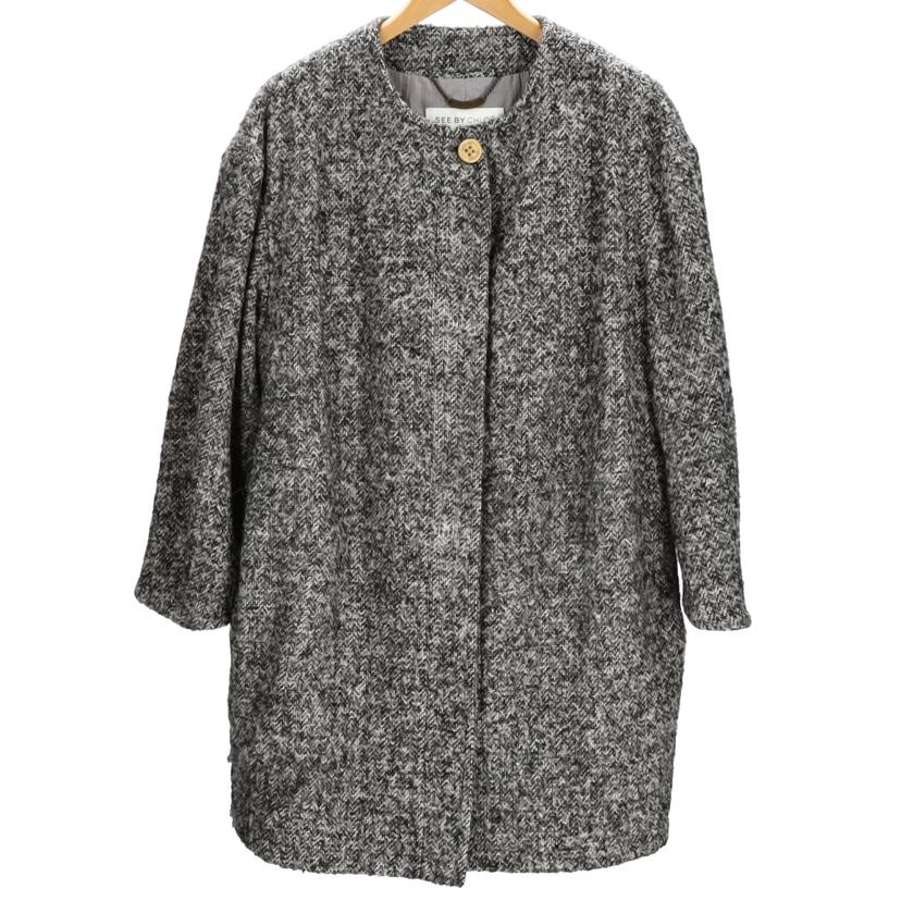 SEE BY CHLOE シーバイクロエ/SEE BY CHLOE ウール混コート グレー//Bランク/75