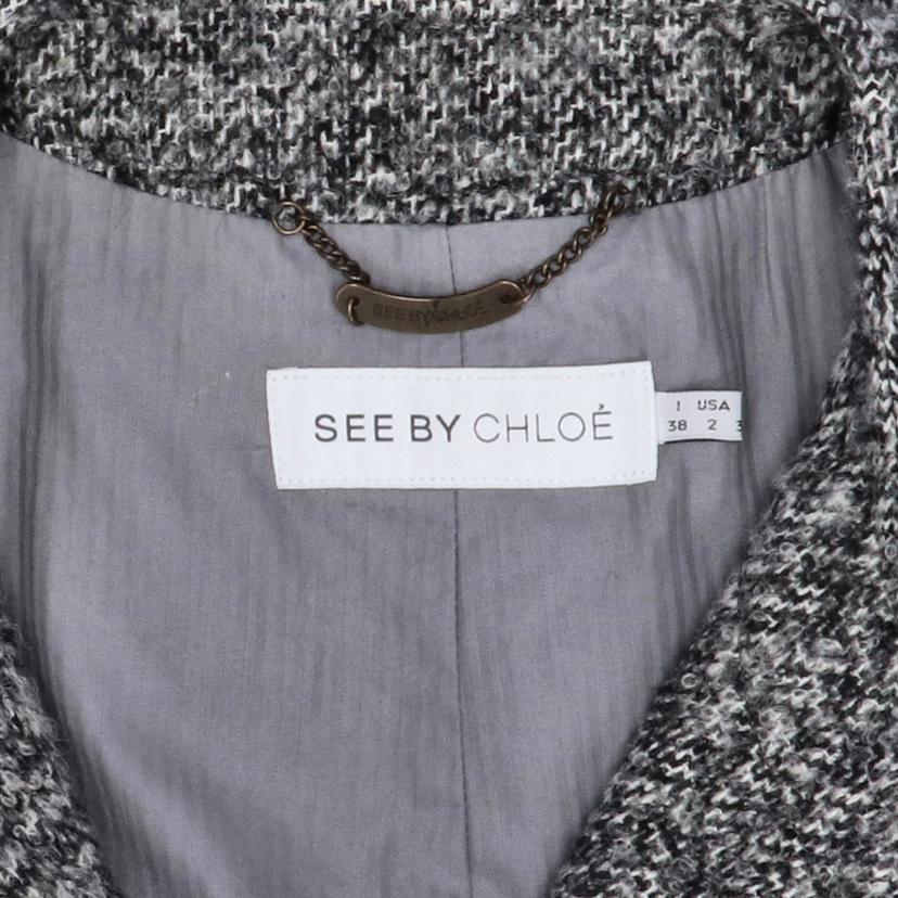 SEE BY CHLOE シーバイクロエ/SEE BY CHLOE ウール混コート グレー//Bランク/75