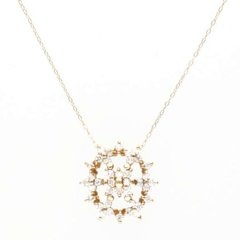K18 D ネックレス0.756 ct/ネックレス/Aランク/85【中古】
