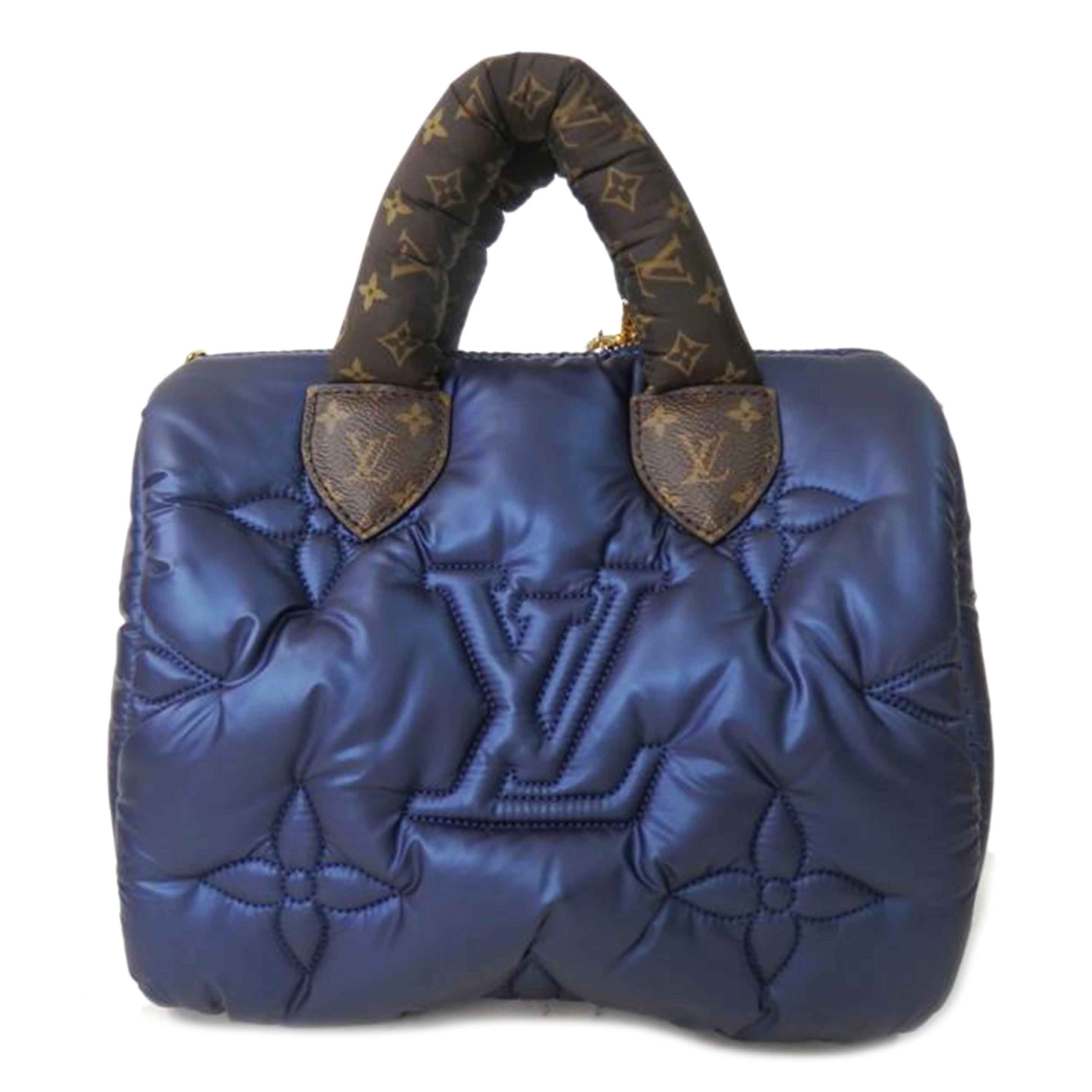 LV ルイヴィトン/スピーディ・バンドリエール25/ピローモノグラム/リサイクルメタリックナイロン/M21061//FRI****/SAランク/84