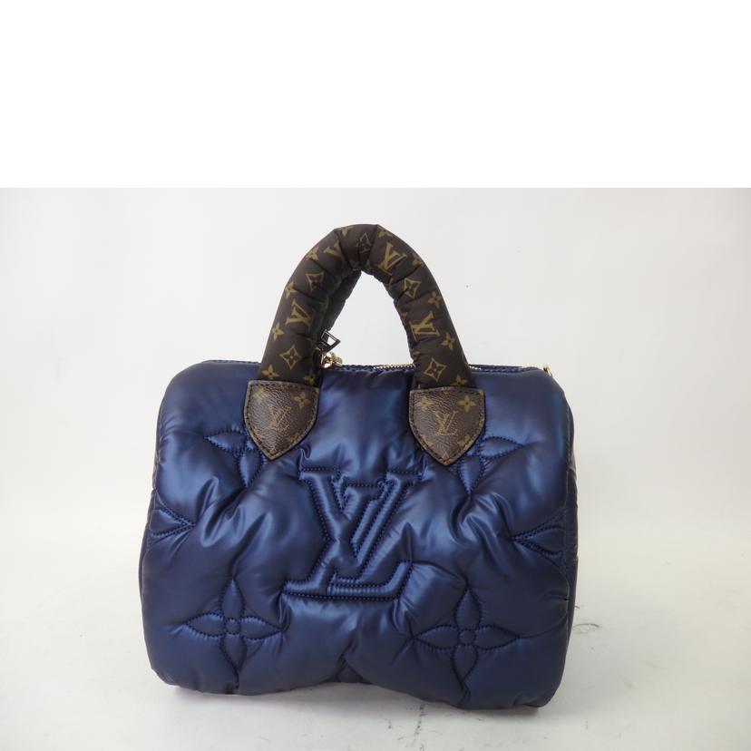 LV ルイヴィトン/スピーディ・バンドリエール25/ピローモノグラム/リサイクルメタリックナイロン/M21061//FRI****/SAランク/84
