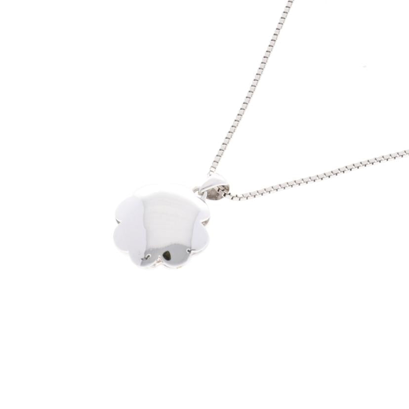 / K18WGルビーダイヤネックレス0.30/D0.50ct//Aランク/75