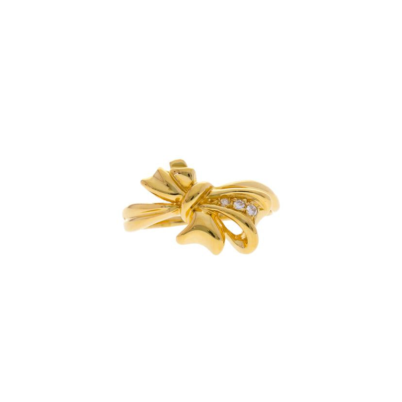 / K18ダイヤリング0.03ct//Aランク/75