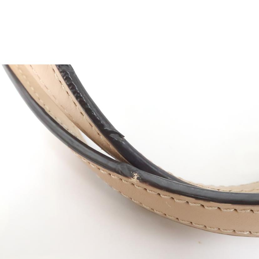 COACH コーチ/PVCレザーシグネチャーハンドバッグ ブルー ベージュ//ABランク/65