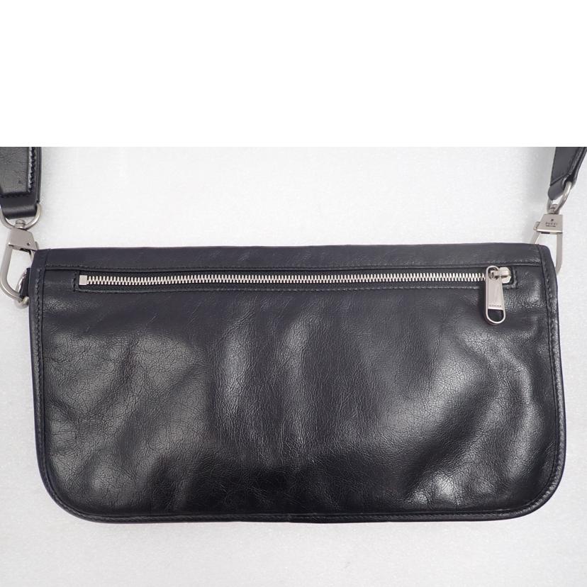 GUCCi GUCCI/GUCCI インターロッキングG ショルダー ブラック/575837//498492/Aランク/62