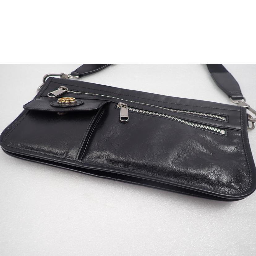 GUCCi GUCCI/GUCCI インターロッキングG ショルダー ブラック/575837//498492/Aランク/62