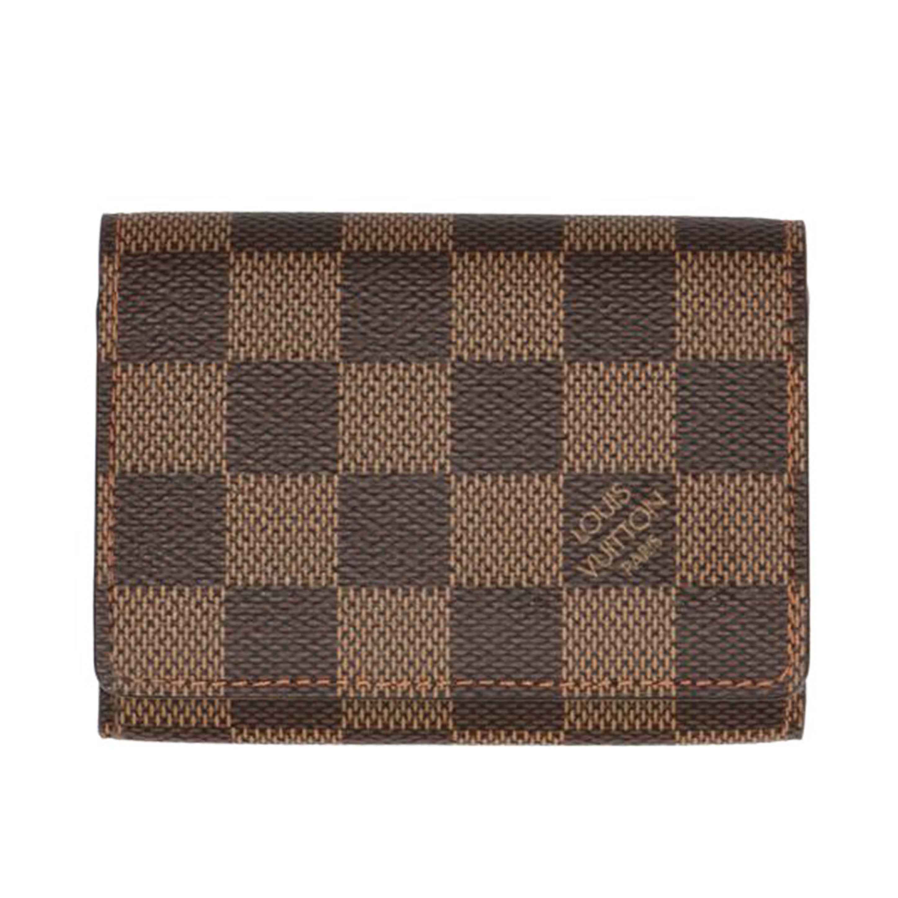 LOUISVUITTON ルイヴィトン/アンヴェロップカルトドゥヴィジト/ダミエ/エベヌ/N62920//CA1015/ABランク/75