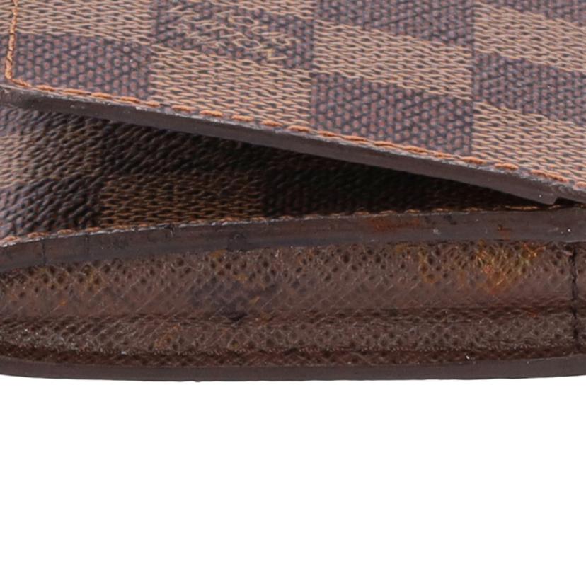 LOUISVUITTON ルイヴィトン/アンヴェロップカルトドゥヴィジト/ダミエ/エベヌ/N62920//CA1015/ABランク/75