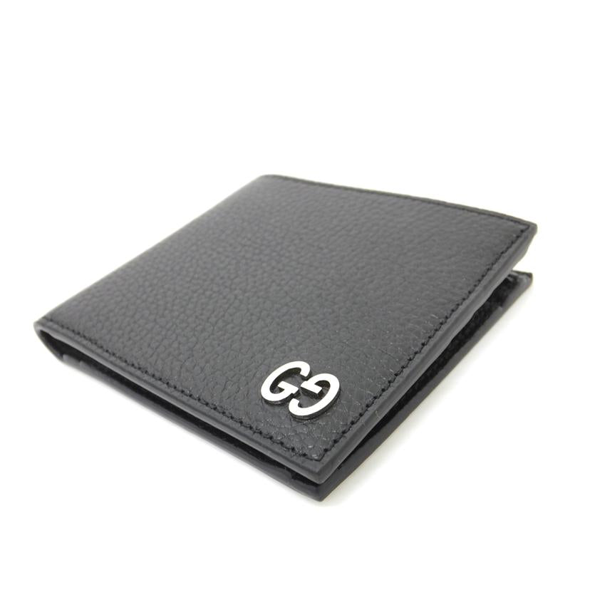 GUCCI グッチ/レザー二つ折財布/473922・493075//Aランク/88