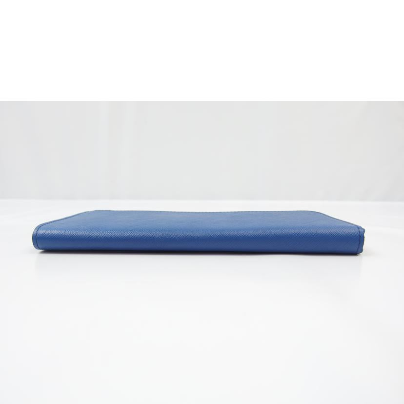 H&D エイチアンドディー/H&D L字ファスナー長財布 ブルー//ABランク/83