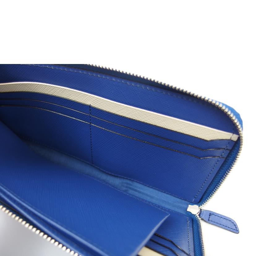 H&D エイチアンドディー/H&D L字ファスナー長財布 ブルー//ABランク/83