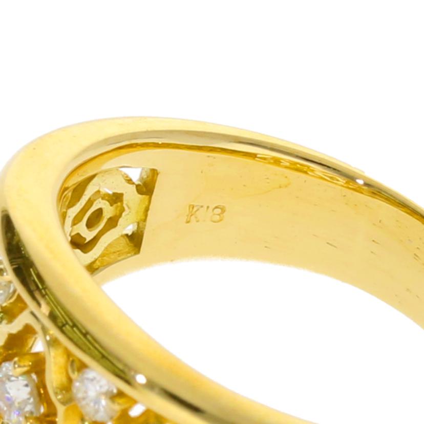 / K18ダイヤリング0.52ct//Aランク/75