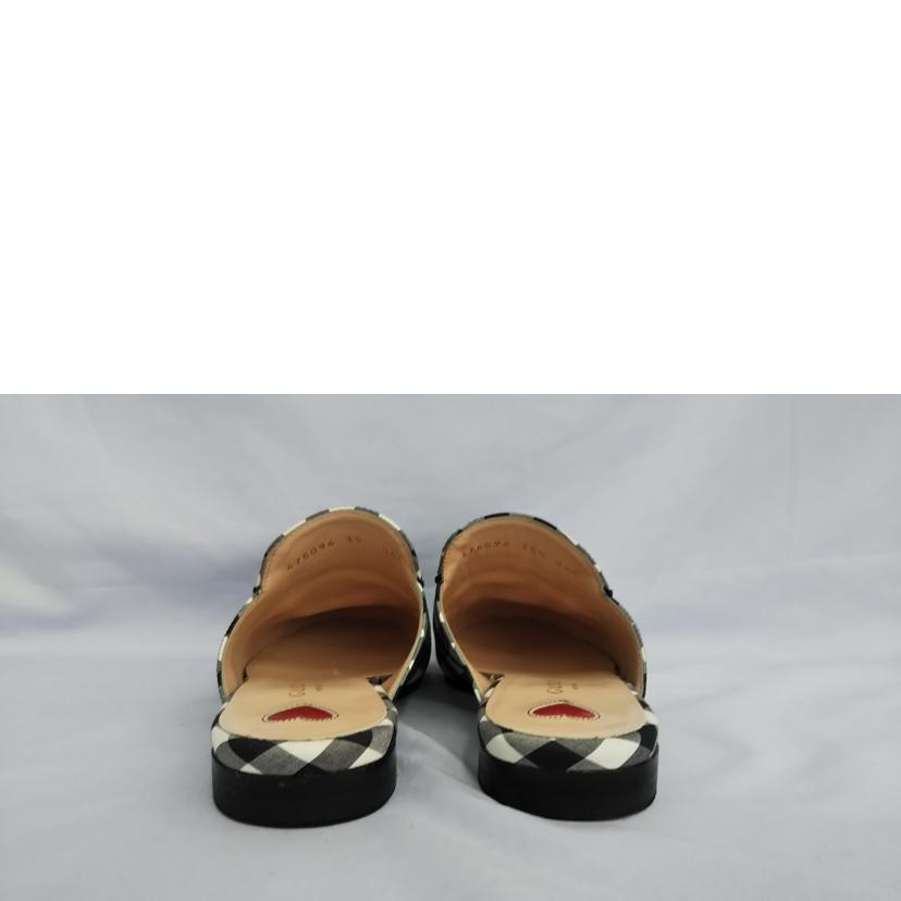 GUCCI グッチ/GUCCI ギンガムチェックミュール//ABランク/07