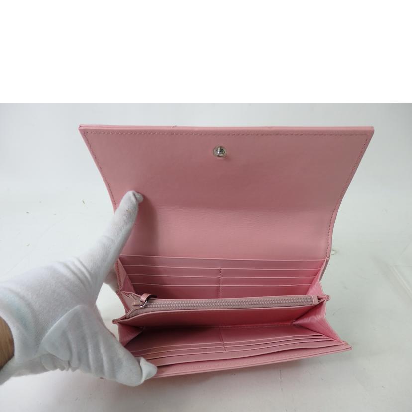 GUCCI グッチ/GGマーモントコンチネンタルウォレット/ピンク/443436//206*/ABランク/84