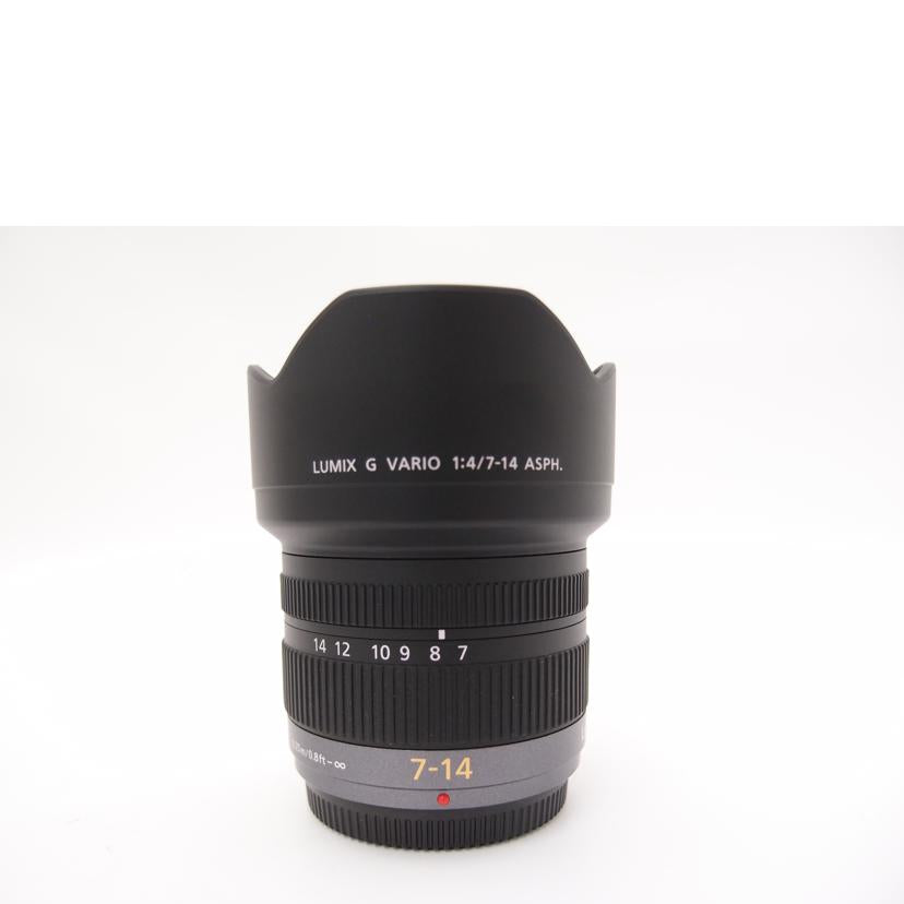 Panasonic パナソニック/ミラーレス用交換レンズ/LUMIX G VARIO 7-14mm/F4.0 ASPH. H-F007014//BR7DH101701/Aランク/69
