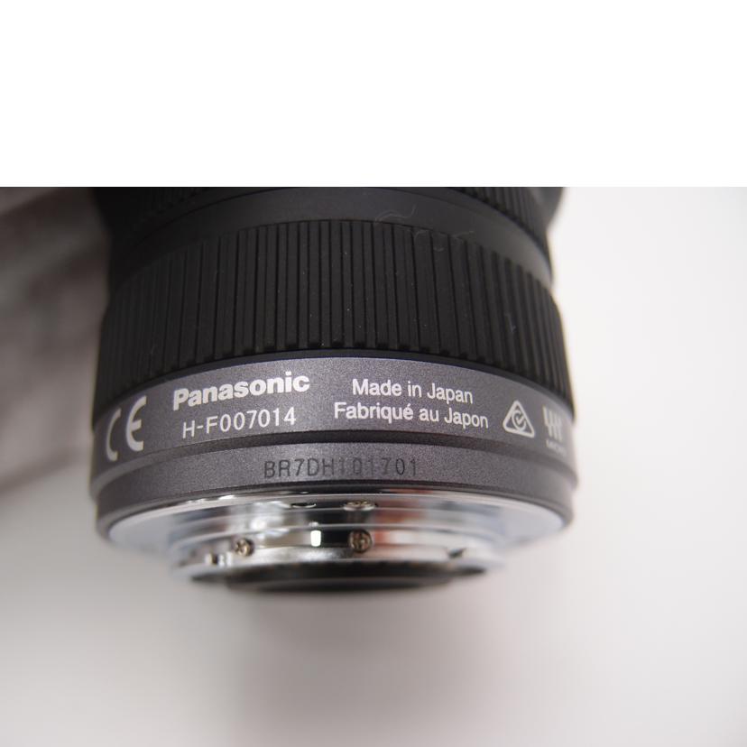 Panasonic パナソニック/ミラーレス用交換レンズ/LUMIX G VARIO 7-14mm/F4.0 ASPH. H-F007014//BR7DH101701/Aランク/69