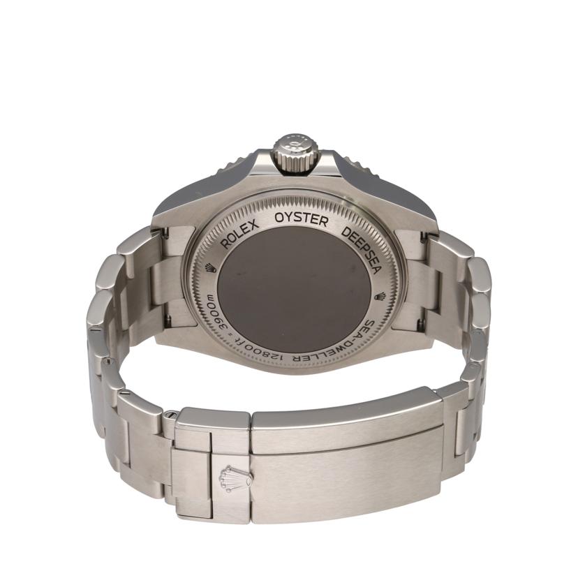 ROLEX ロレックス 腕時計 ランダムシリアル ステンレス 黒文字盤 メンズ 自動巻き/ディープシー・ブラック/ランダム番/126660//856*****/ABランク/75