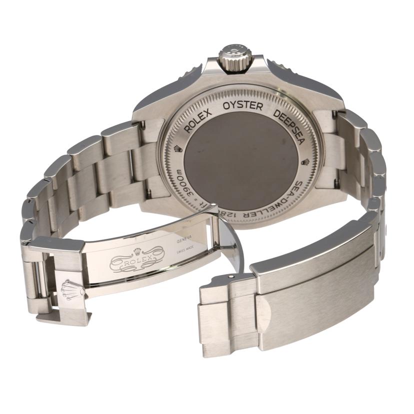 ROLEX ロレックス 腕時計 ランダムシリアル ステンレス 黒文字盤 メンズ 自動巻き/ディープシー・ブラック/ランダム番/126660//856*****/ABランク/75