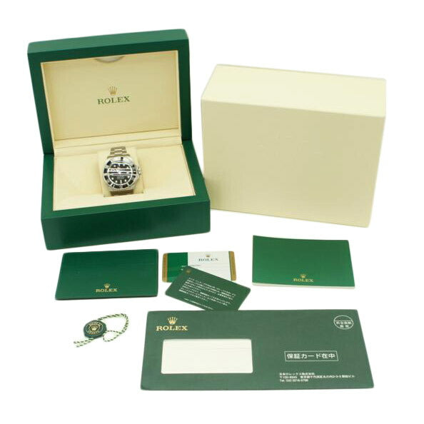 ROLEX ロレックス 腕時計 ランダムシリアル ステンレス 黒文字盤 メンズ 自動巻き/ディープシー・ブラック/ランダム番/126660//856*****/ABランク/75