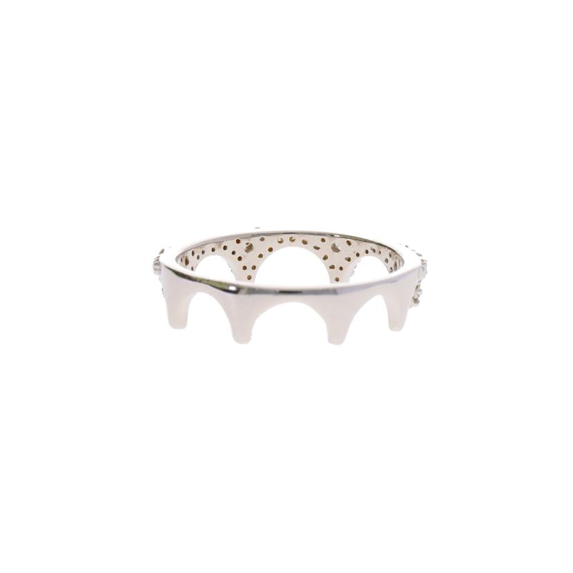 /K18WGダイヤリング 0.18/#12//Aランク/75