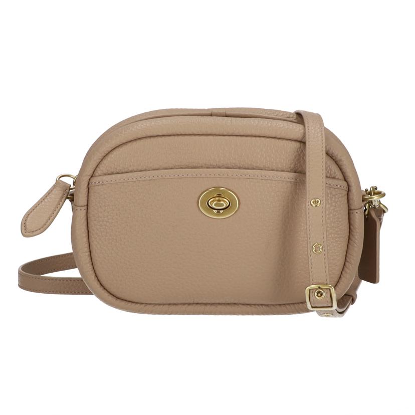 COACH コーチ/クロスボディカメラバック/ベージュ/C5809//D2177/Aランク/75