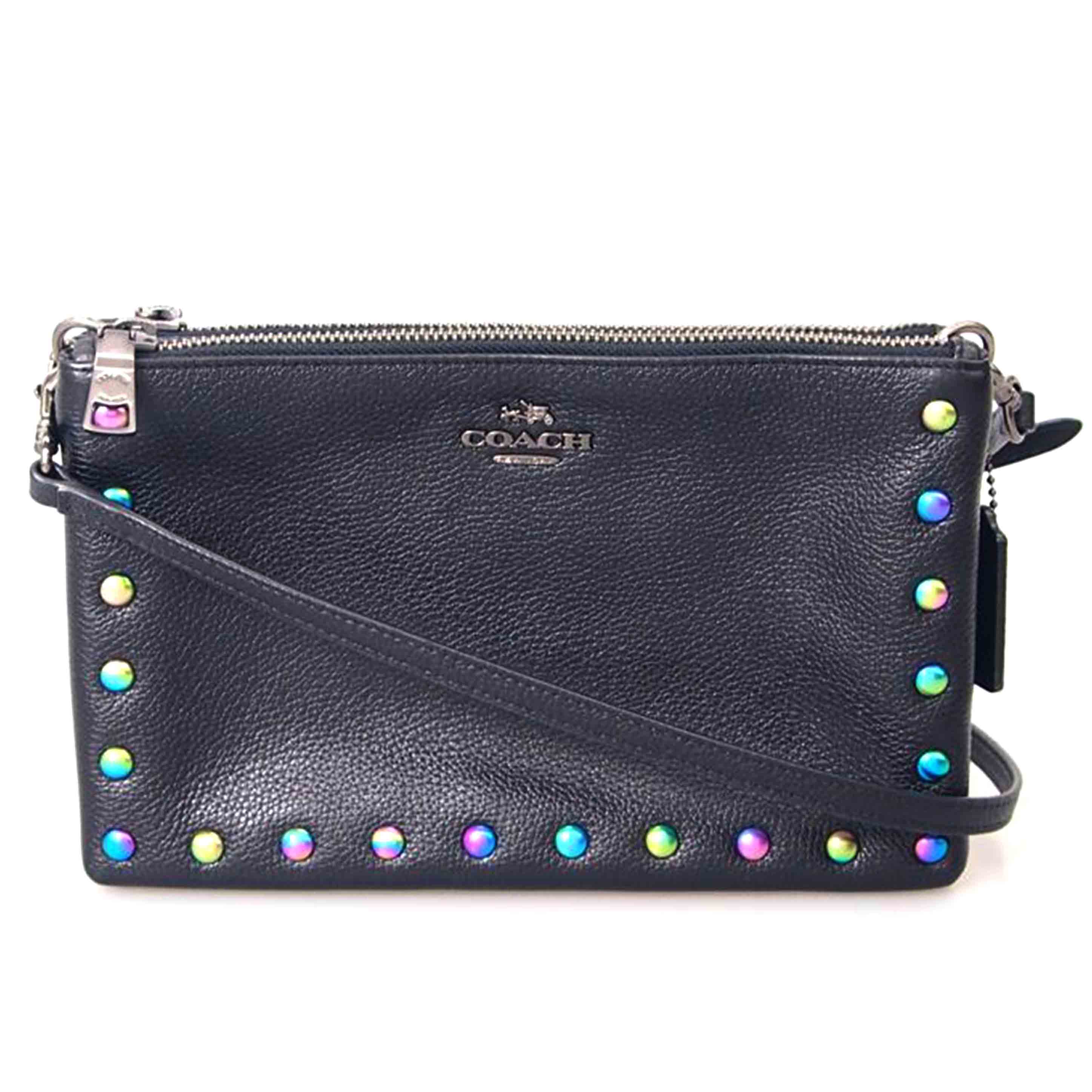 COACH コーチ/レザーショルダーバッグ/F24467//J17**/Aランク/76