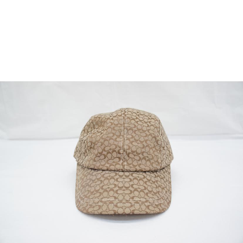 COACH コーチ/シグネチャージャカードベースボールハット//Bランク/05